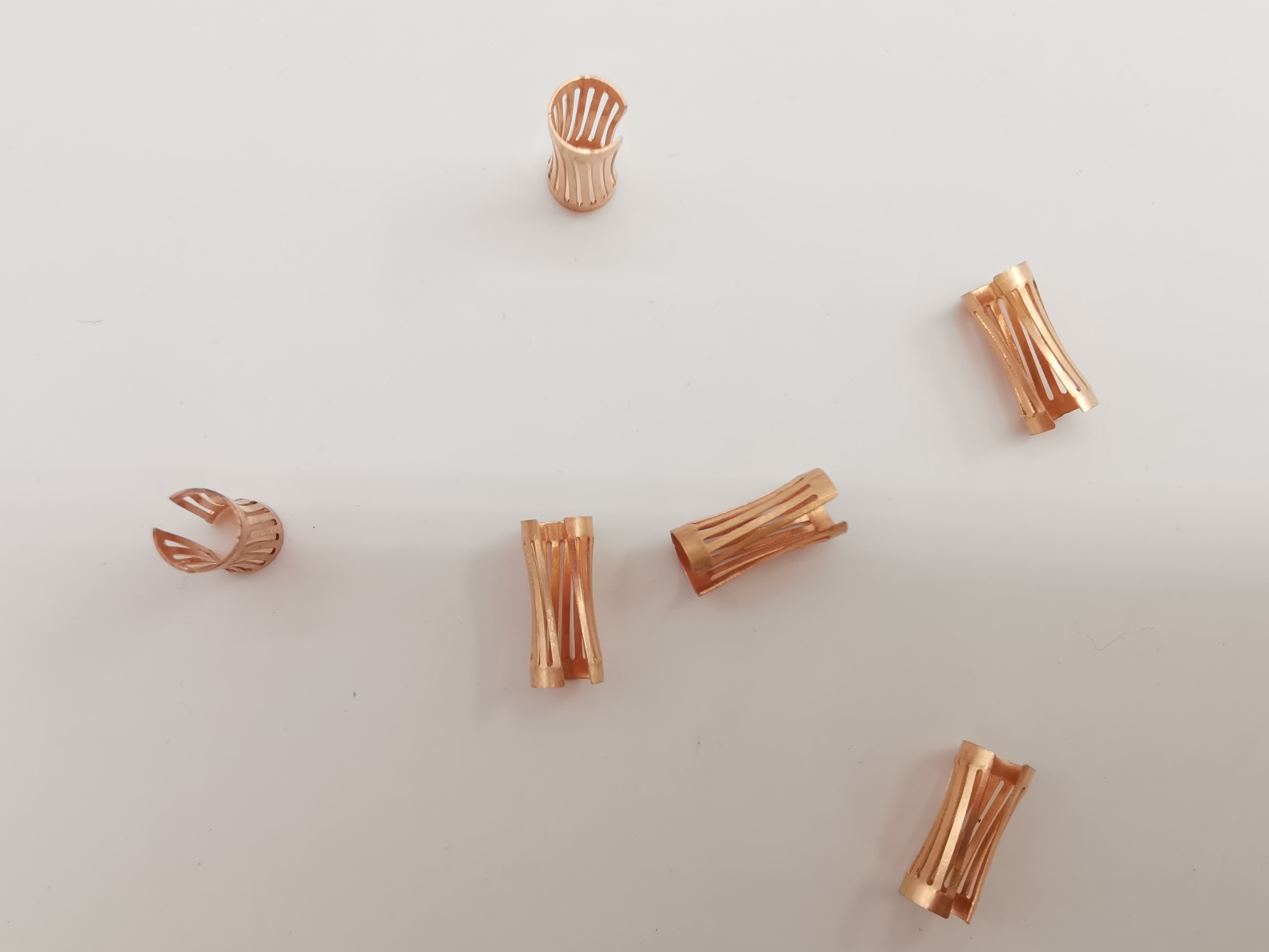 清潔能源，新能源汽車/EV car 充電樁專用紅銅鼓簧，斜簧，鍍銀